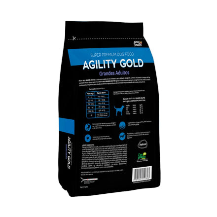 Comida Perro Agility Gold Adulto Grande 15kg
