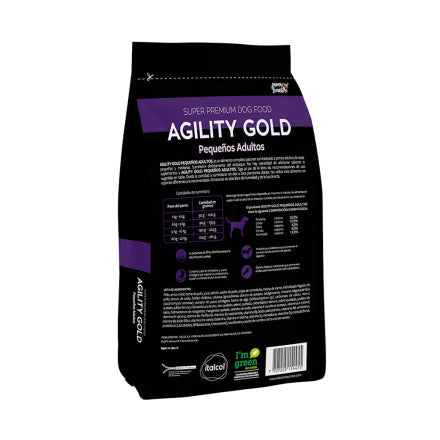 Comida Perro Agility Gold Adulto Pequeño 7kg