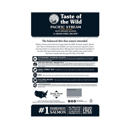 Comida Perro Taste of the Wild Cachorro Salmón 12.2kg