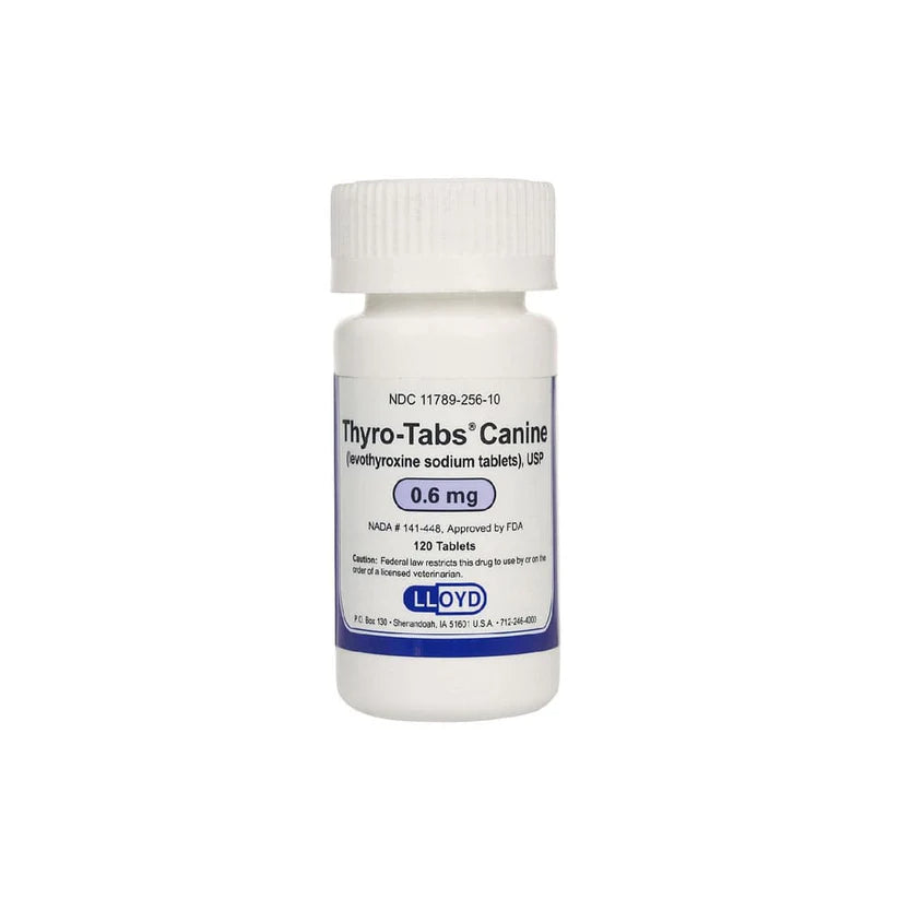 Thyro-Tabs 0.6mg 120 Tabletas