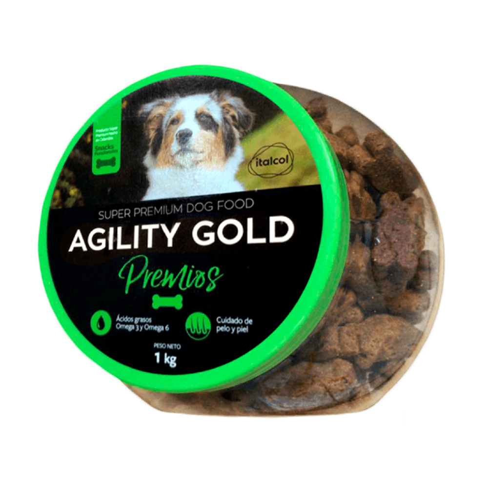 Snacks para Perro Agility Gold Bombonera Premios