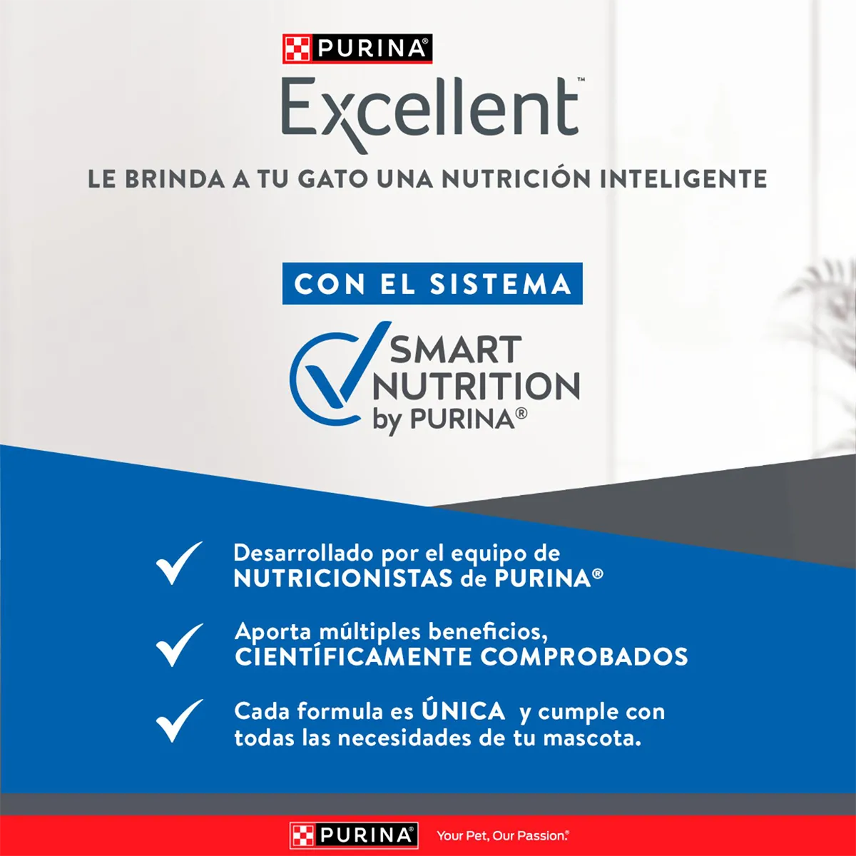 Comida Gato PURINA Excellent Adulto 7.5kg