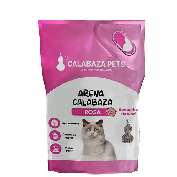 Arena para Gatos Calabaza Pets Rosa 25kg