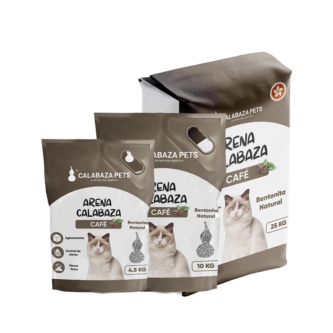 Arena para Gatos Calabaza Pets Café