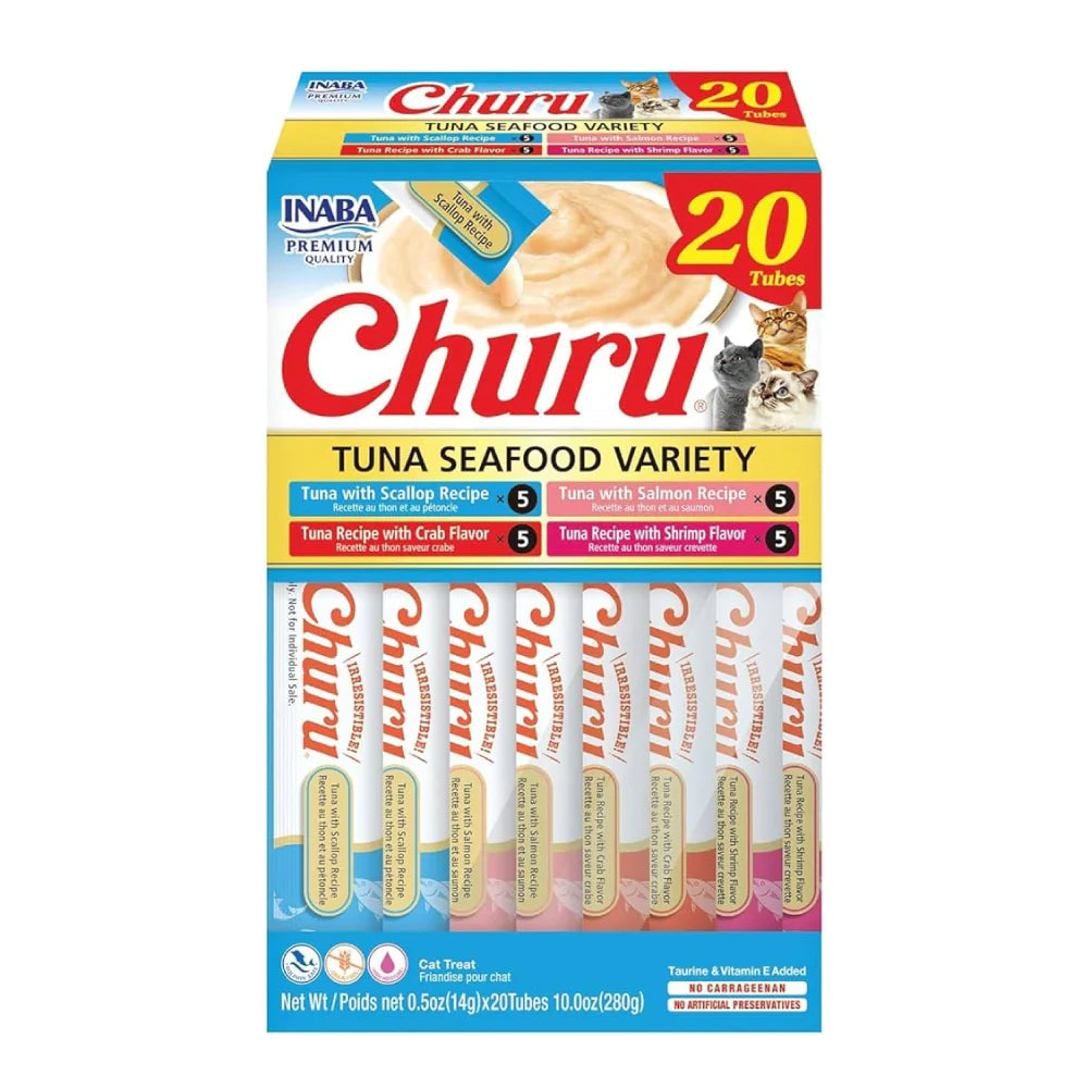 Inaba Churu Variedad Atún Gato Caja 20 unds