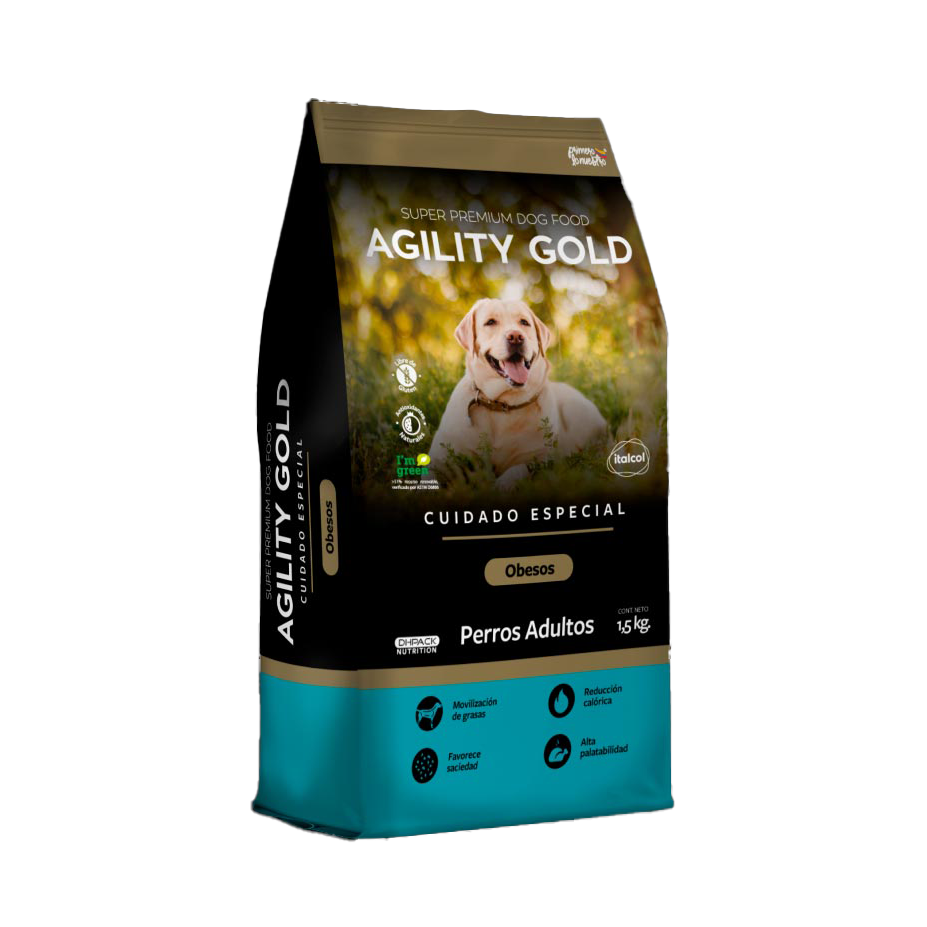 Comida Perro Agility Gold Adultos Obesos 7kg