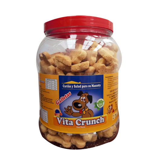 Snacks para Perro Vita Crunch Bombonera de Galletas 1kg