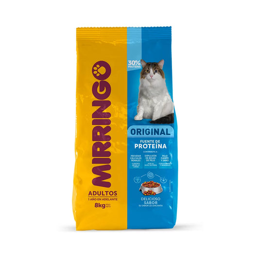 Comida Gato Mirringo Adulto 8kg