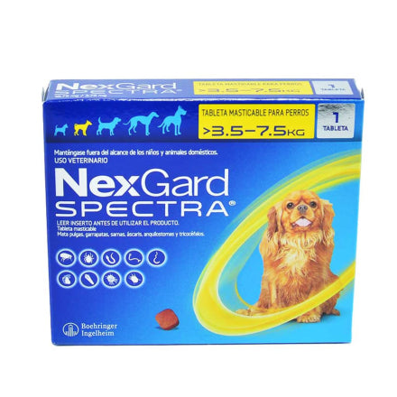 NexGard Spectra 3.5-7.5kg