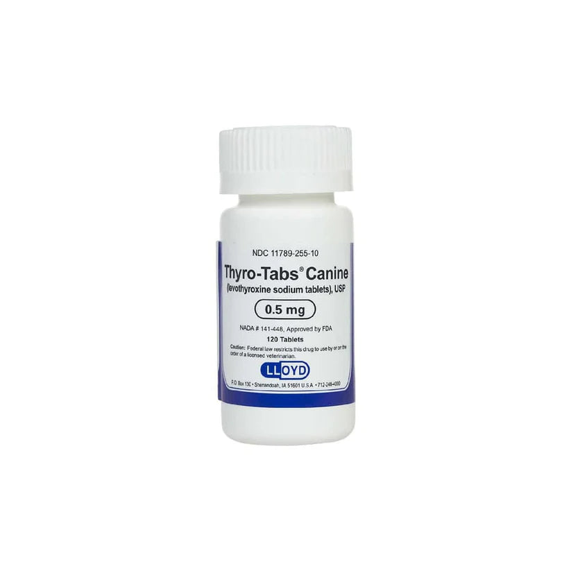 Thyro-Tabs 0.5mg 120 Tabletas