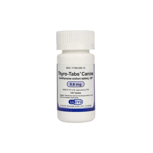 Thyro-Tabs 0.6mg 120 Tabletas