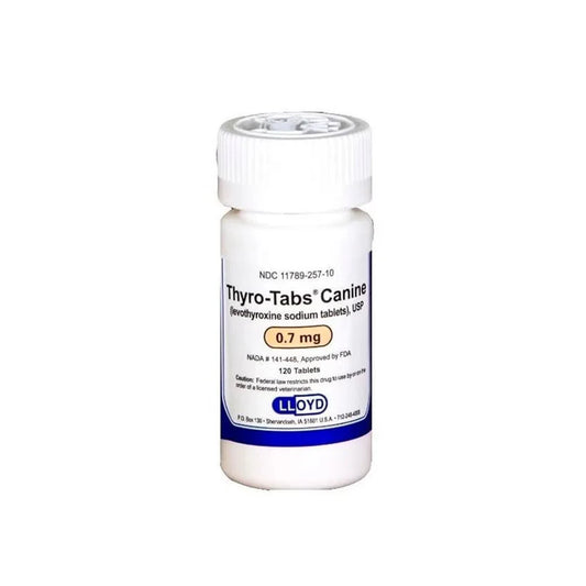 Thyro-Tabs 0.7mg 120 Tabletas