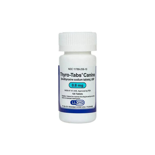 Thyro-Tabs 0.8mg 120 Tabletas