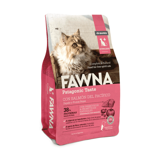 Fawna Gato Esterilizado Salmón 3 kg