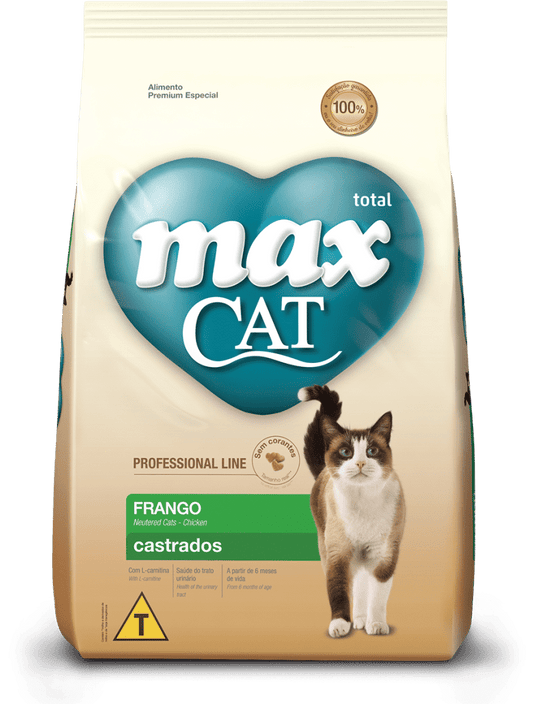 Comida Gato Max Adulto Castrado 3kg