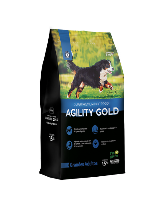 Comida Perro Agility Gold Adulto Grande 15kg