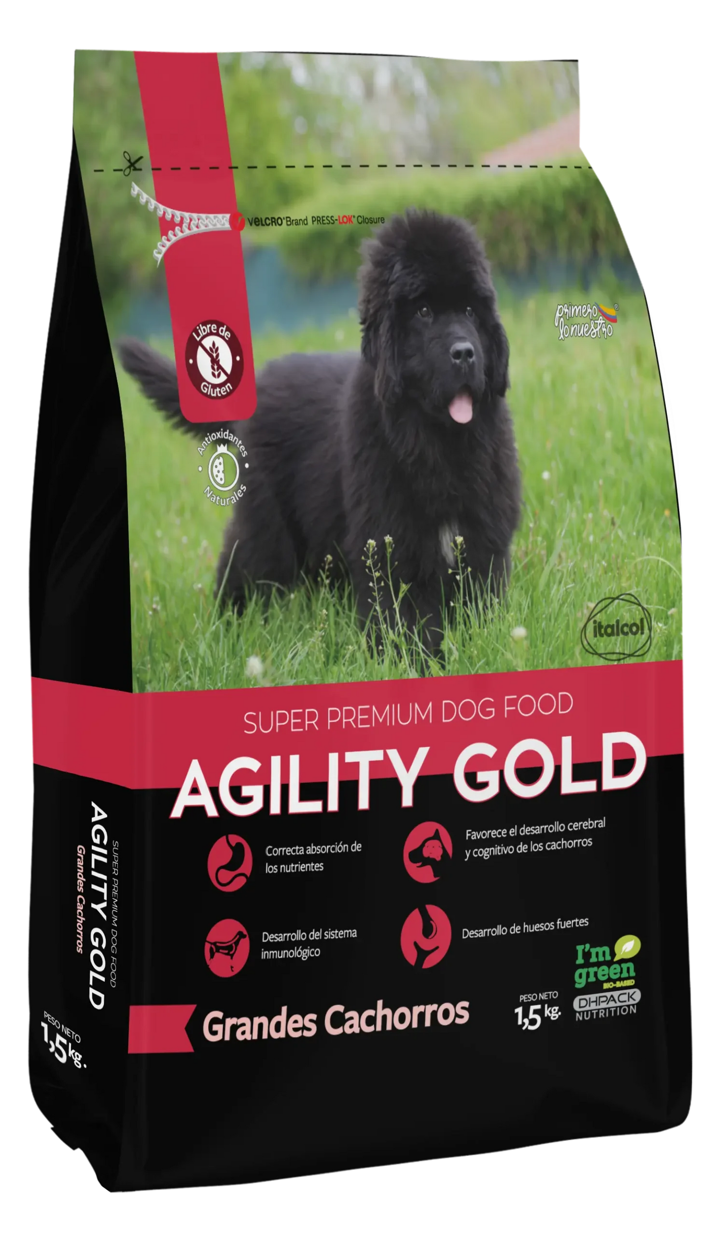 Comida Perro Agility Gold Cachorro Grande 15kg