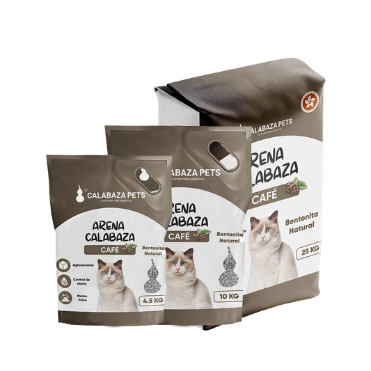 Arena para Gatos Calabaza Pets Café