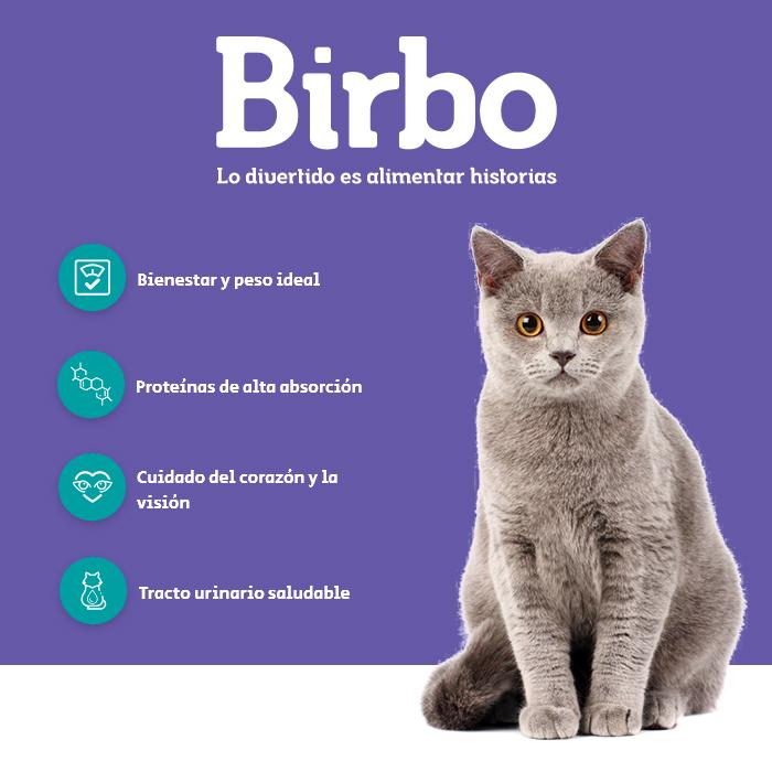 Comida Gato Birbo Castrados 7kg