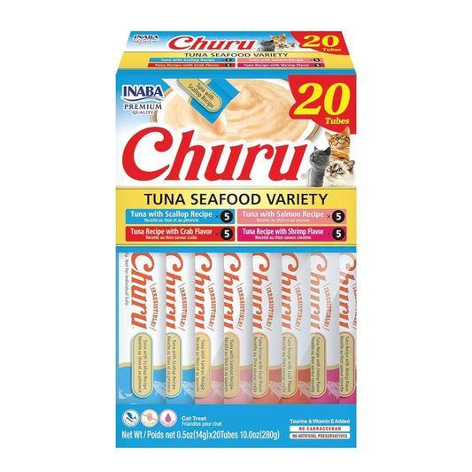 Inaba Churu Variedad Atún Gato Caja 20 unds