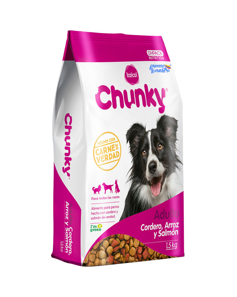 Comida Perro Chunky Adulto Cordero 12kg