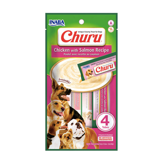 Snacks para Perro Churu Dog Salmón x4u