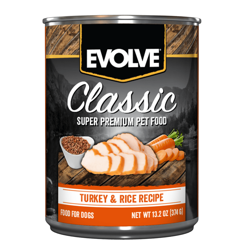 Comida Perro Evolve Lata Pavo 13oz