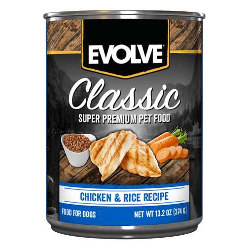 Comida Perro Evolve Lata Pollo 13oz