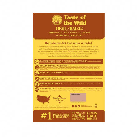 Comida Perro Taste of the Wild Adulto Bisonte
