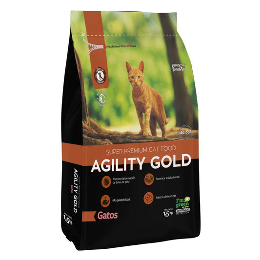Comida Gato Agility Gold Adultos 7kg
