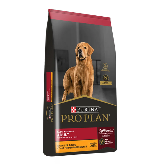 Comida Perro PURINA Pro Plan Adulto Raza Mediana